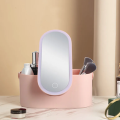 LED Travel Makeup Organizer