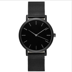 Slim Steel Mesh Band Fashion Watch