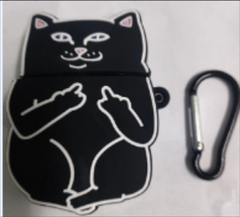 Funny Cat Middle Finger Case