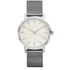 Slim Steel Mesh Band Fashion Watch